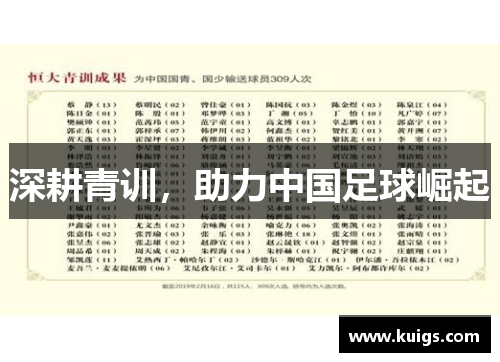 深耕青训，助力中国足球崛起